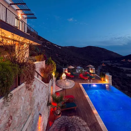 Sleeps 10 Pool Air Con Wifi Kalkan